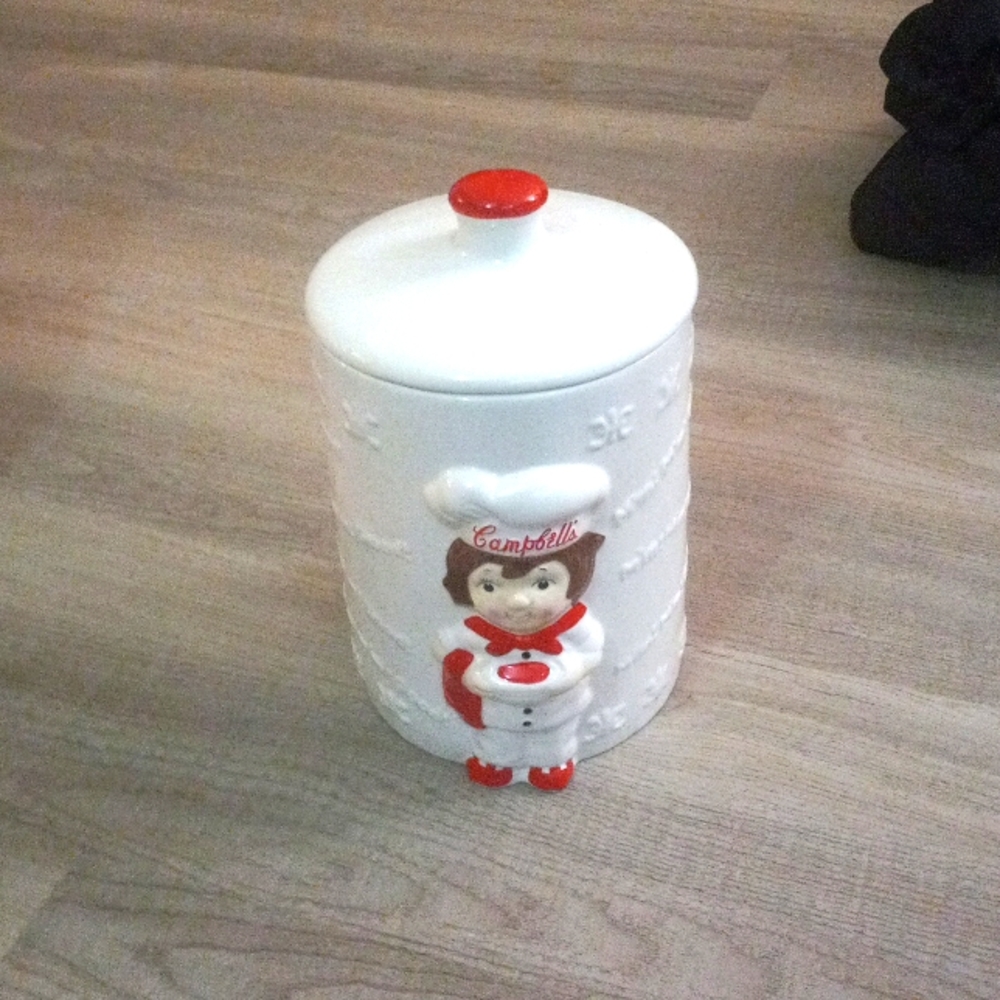 RARE 1999 CAMPBELL'S SOUP COOKIE JAR